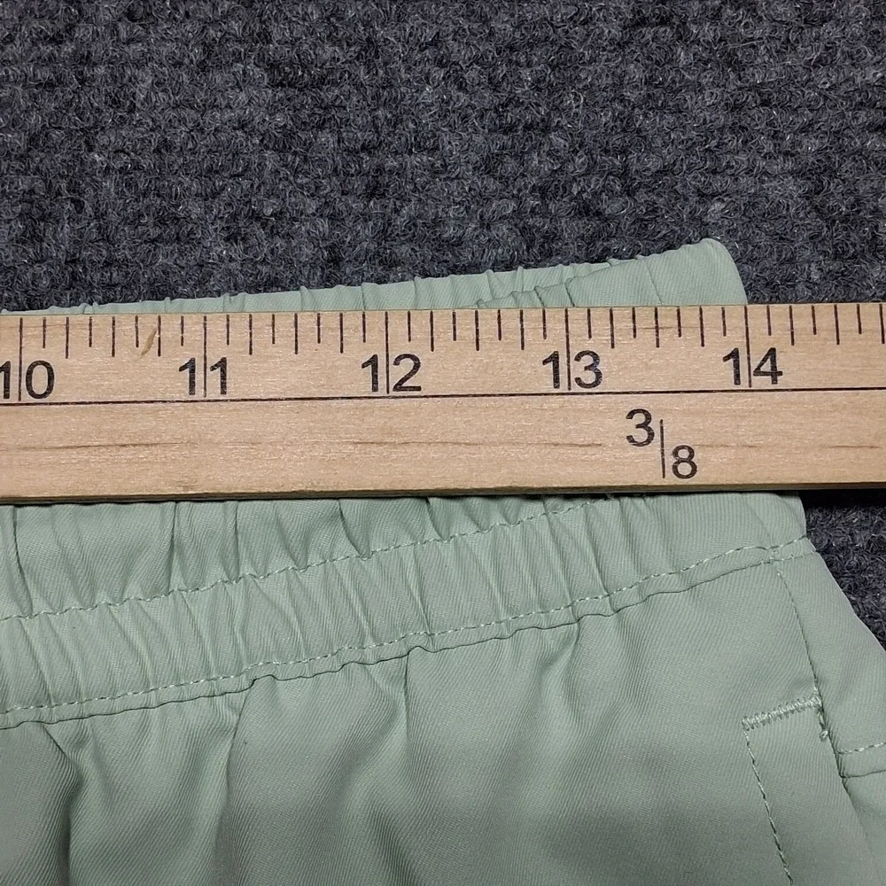 RBX Shorts‎ Youth Medium GreenSolid Athletic Fit Elastic Waist